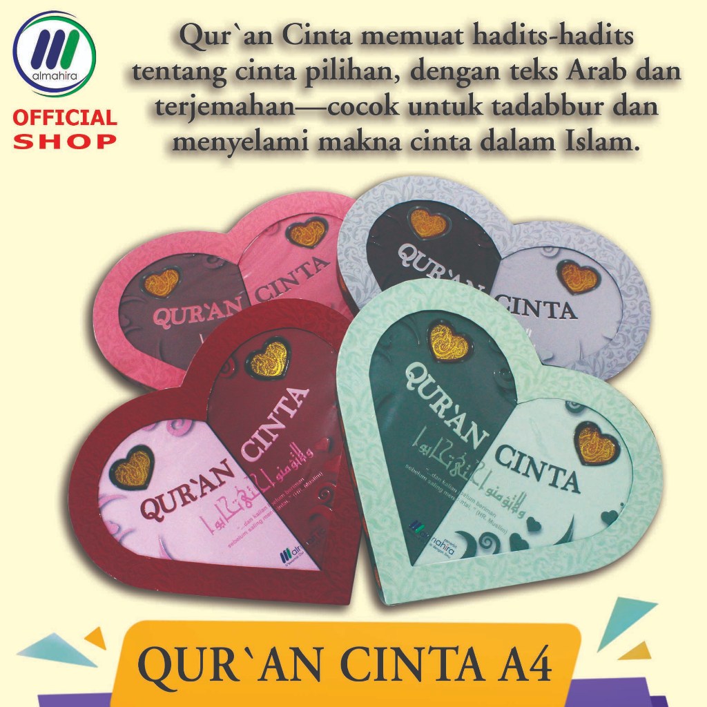 Almahira -- Quran Cinta A4 (Jumbo)