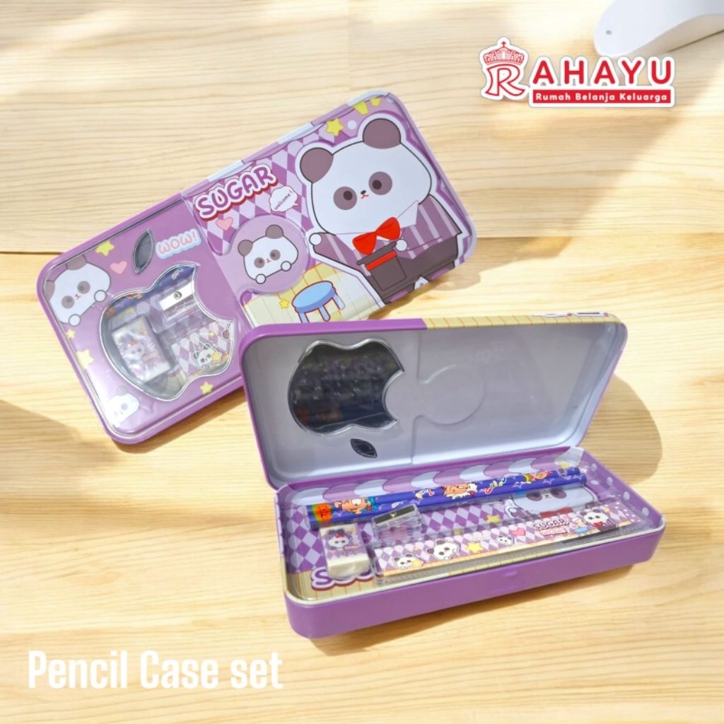 

CASE PENSIL + SET ALAT TULIS