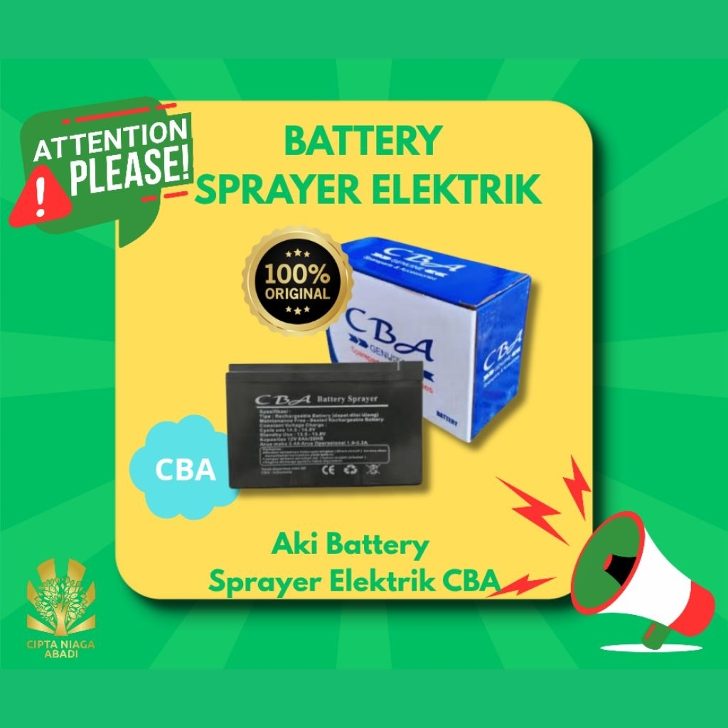 BATTERY Sprayer Elektrik CBA