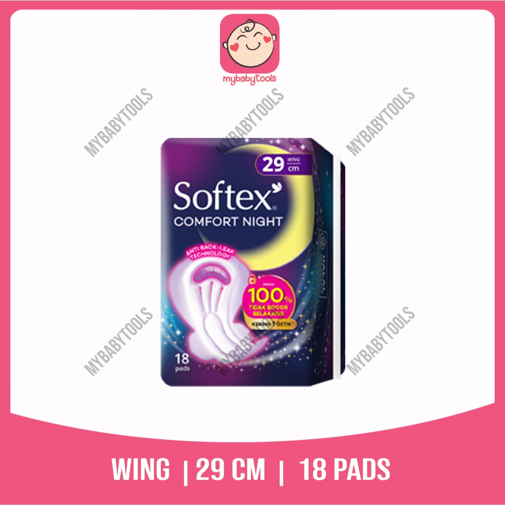 Zainosikon Softex Pembalut Wanita Comfort Night - Softex Comfort Night