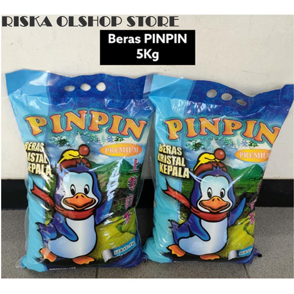 

Pin Pin Beras Kristal Punel Wangi Ukuran 5Kg dan 3Kg