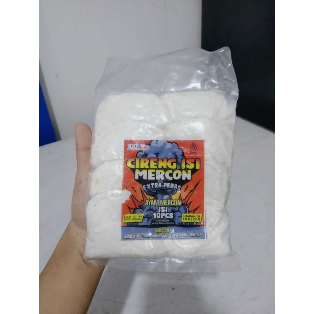 

Cireng mercon ayam pedas 10S