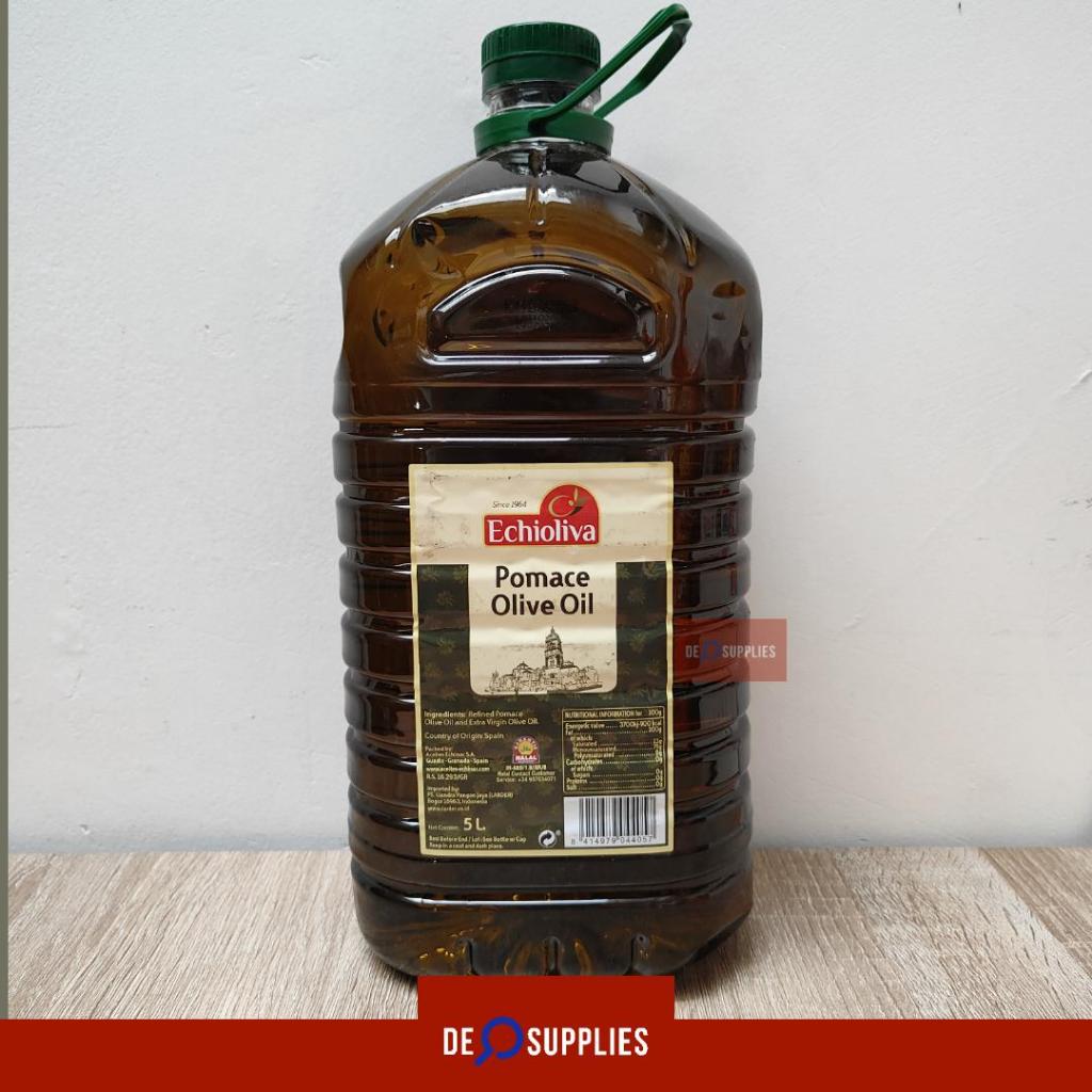 

Echioliva Pomace Olive Oil 5L - Minyak Pomace Oil Goreng Halal Spain