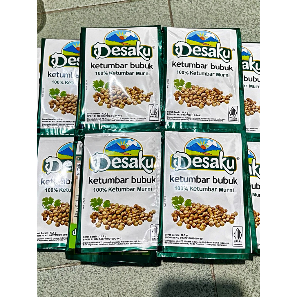 

Desaku Ketumbar bubuk 1renteng 12pcs