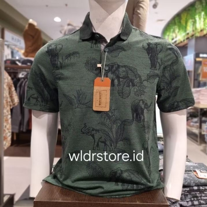 KAOS KERAH PRIA BRAND WATCHOUT ORIGINAL LENGAN PENDEK