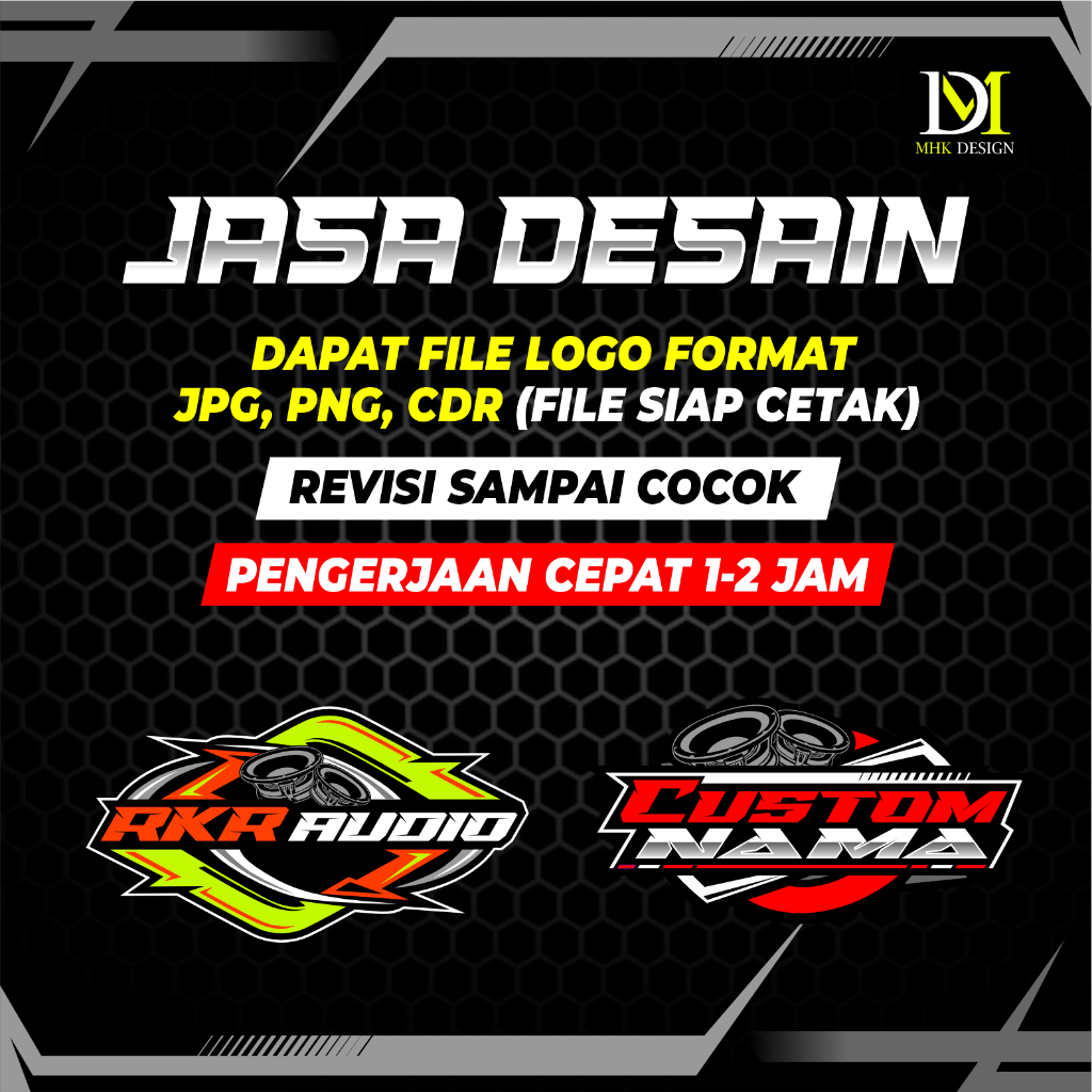 JASA DESAIN LOGO RACING,LOGO BENGKEL,DESAIN LOGO SOUND SISTEM,LOGO KOMUNITAS