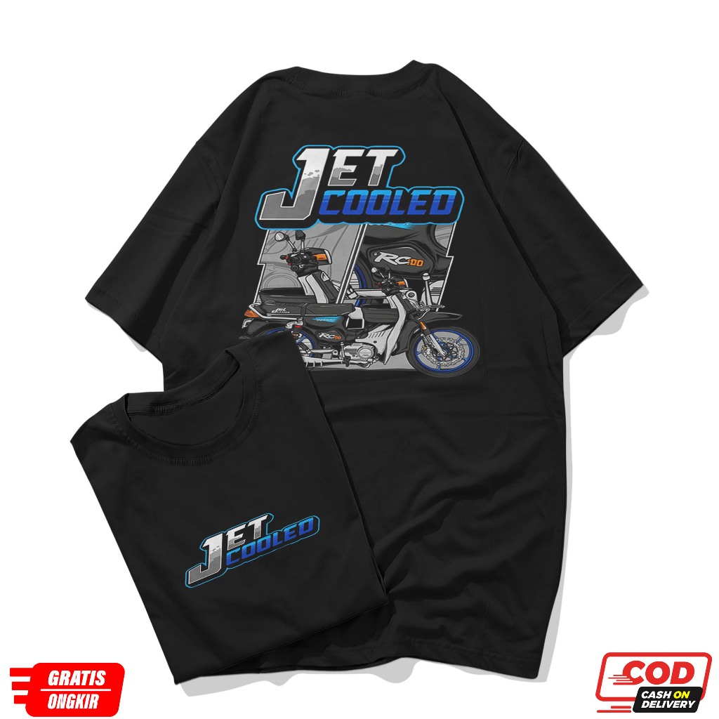 Kaos 2Stroke Suzuki RC100 Keren Katun Combed 24s