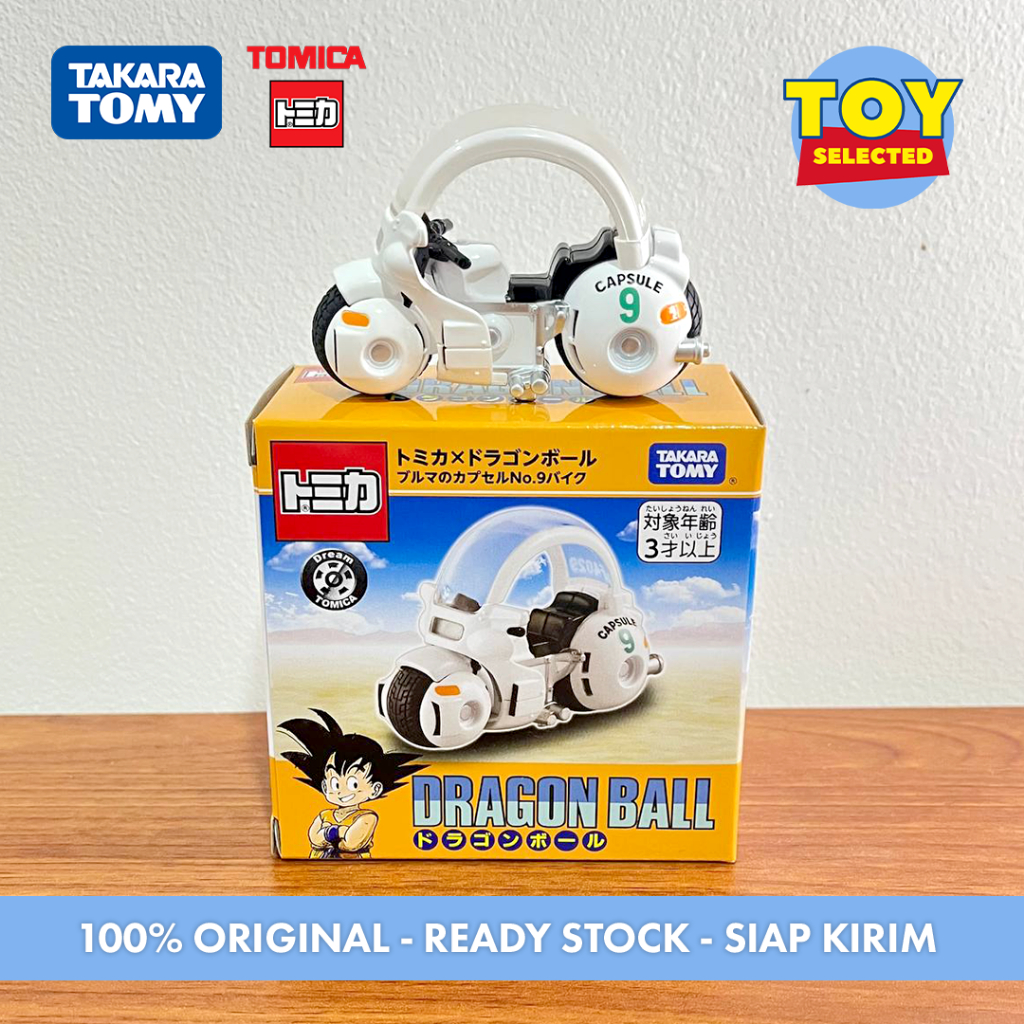 [READY] Tomica x Dragon Ball: Bulma's Capsule No. 9 Motorcycle - Original
