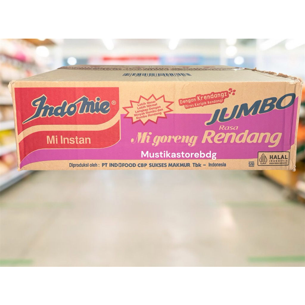 

Perdus Indomie Rendang JUMBO Isi 24