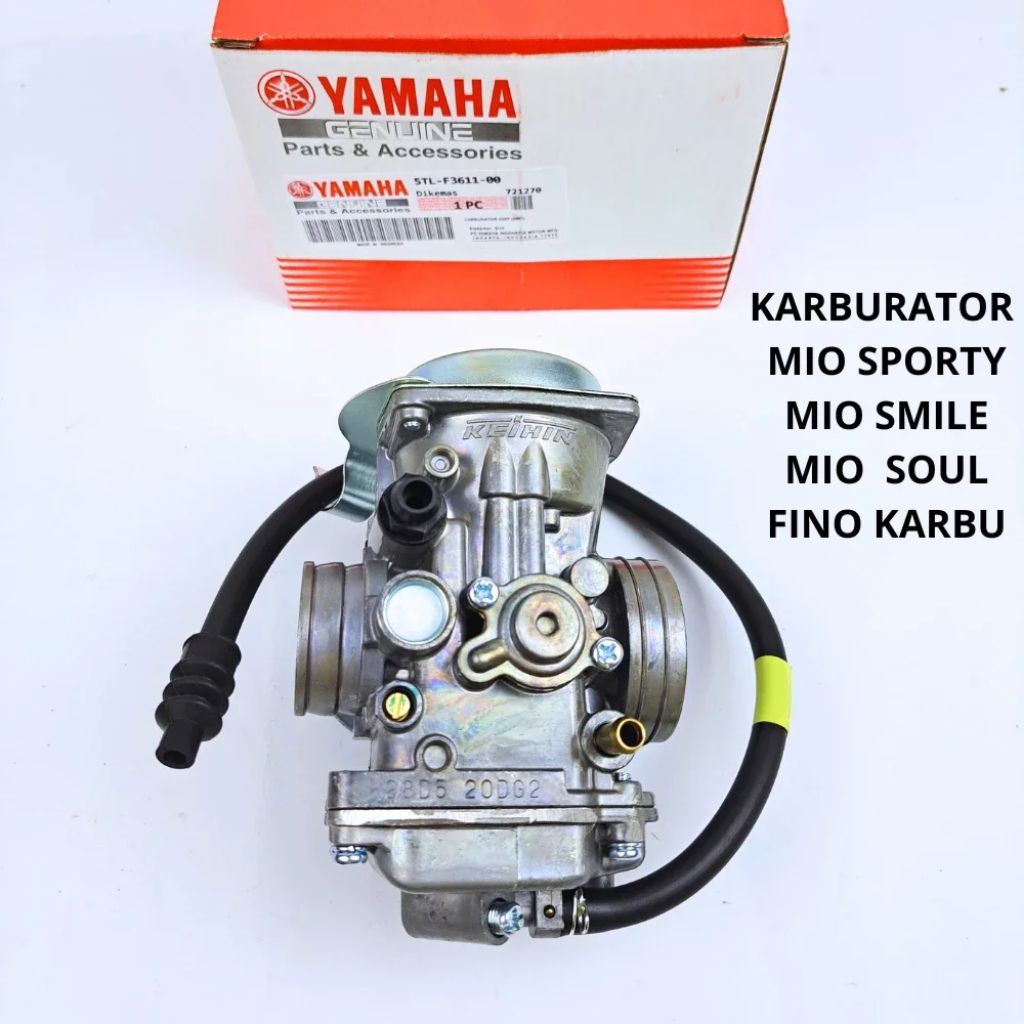 Karbu Karburator Mio Sporty Ori Yamaha Mio Smile Mio Soul Fino Karbu Ori Keihin Japan Kode 5TL