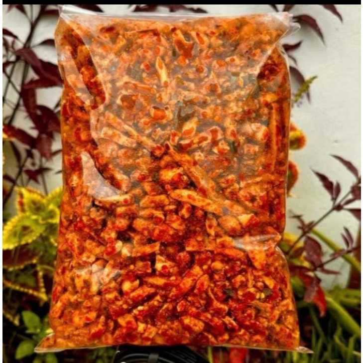 

BASRENG BUMBU MELIMPAH DAUN JERUK 1000GR / RASA ENAK pedas daun jeruk