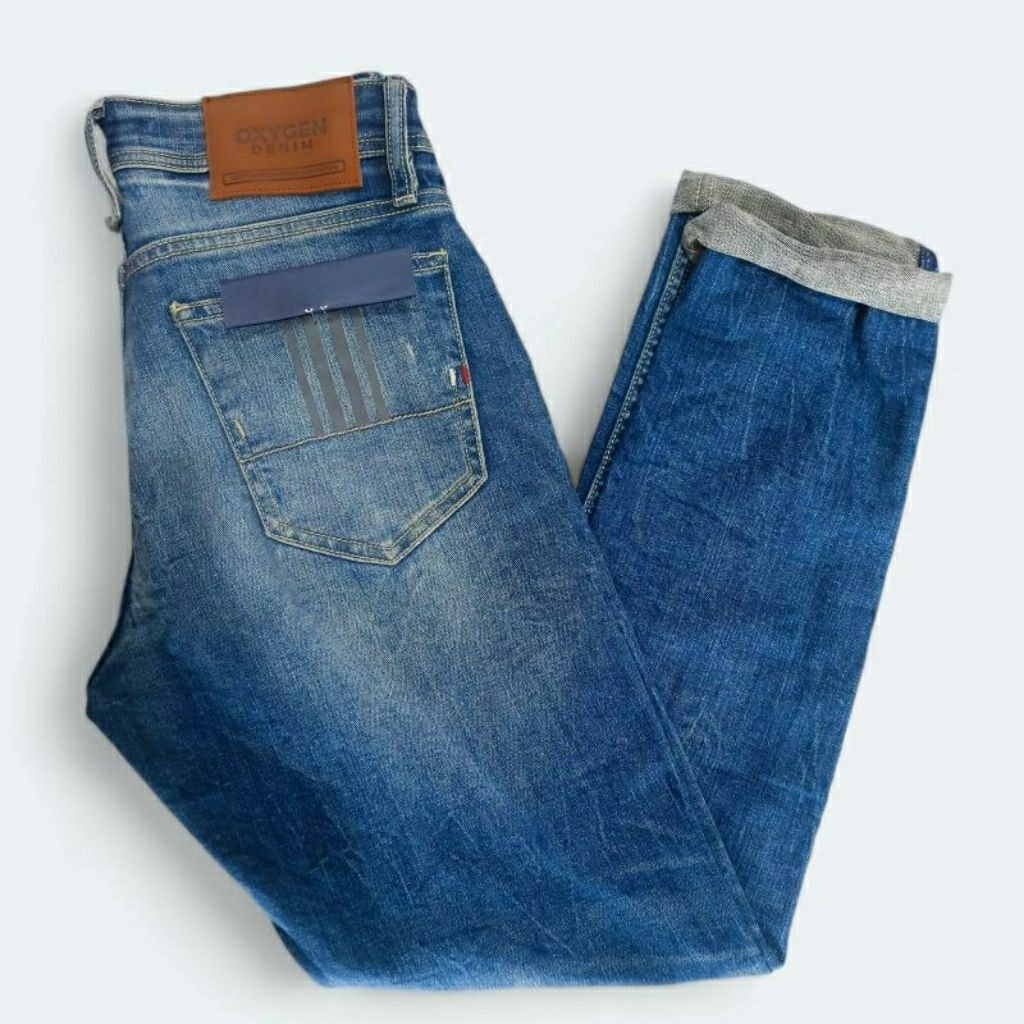 Celana Jeans Premium Oxygen Denim Slim Fit- Invade series 706-8237