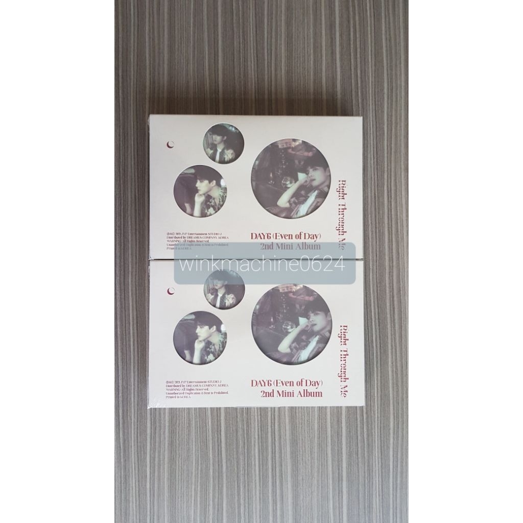 [READY STOCK] DAY6 EVEN OF DAY (EOD) 2nd MINI ALBUM - RIGHT THROUGH ME (RTM) SEALED POB MECIMA