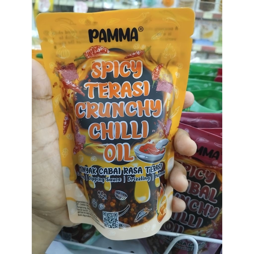 

Pamma Spicy Sambal Crunchy Chili Oil 125 gram