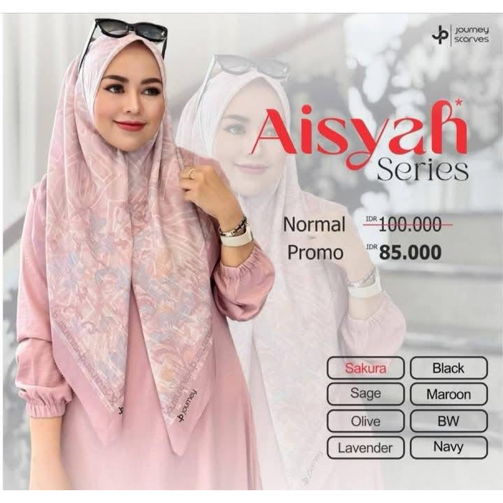 Hijab Journey Original Aisyah Series Harga Promo