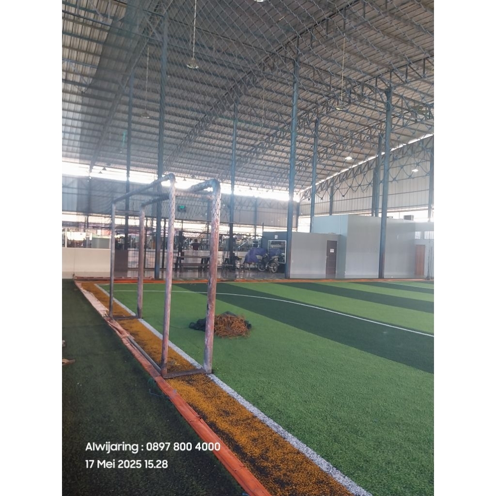 Rumput sintetis Bongkaran lapangan futsal mini Soccer dll