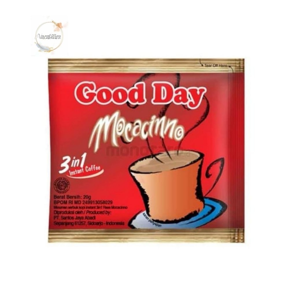 

Good Day Moccacino renteng @20gr