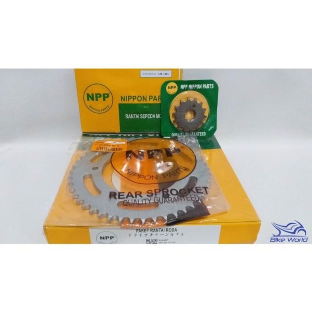 NPP BK6 Gear Set R15 V3 2017