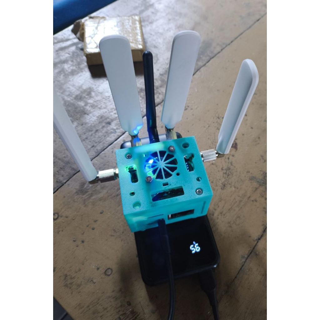 OPIZ 3 + HAT + MODUL FM350GL + CASE + BAUT SAMA MUR