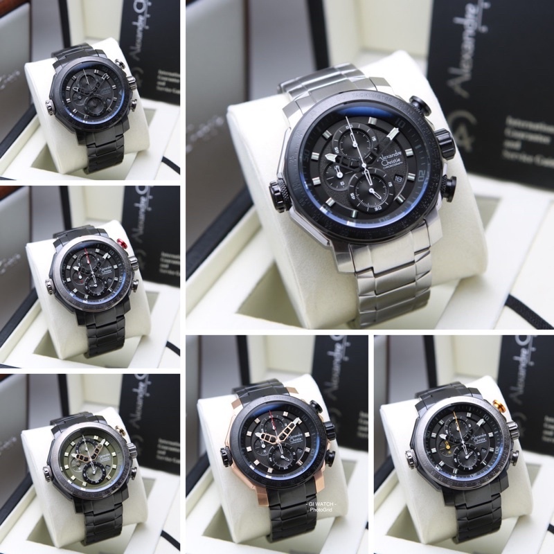 ALEXANDRE CHRISTIE 6565 / 6565MC RANTAI PRIA ORIGINAL GARANSI 1TAHUN