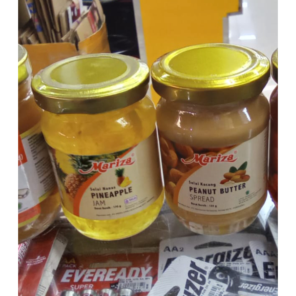 

Mariza Selai Roti Olesan Spread 170gr - Chocolate Spread / Peanut Butter / Pineapple / Strawberry Jam