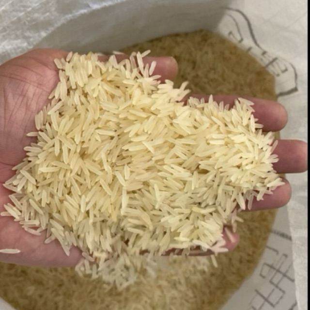 

Beras Basmati Creamy Sella kemasan 1kg repack