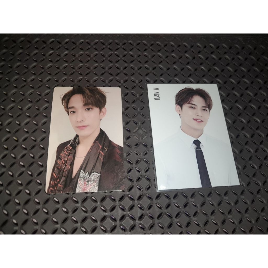 PC PHOTOCARD OFFICIAL SVT / SEVENTEEN / MINGYU HAPPY ENDING WHITE SUIT / DOKYEOM DK AN ODE TRUTH