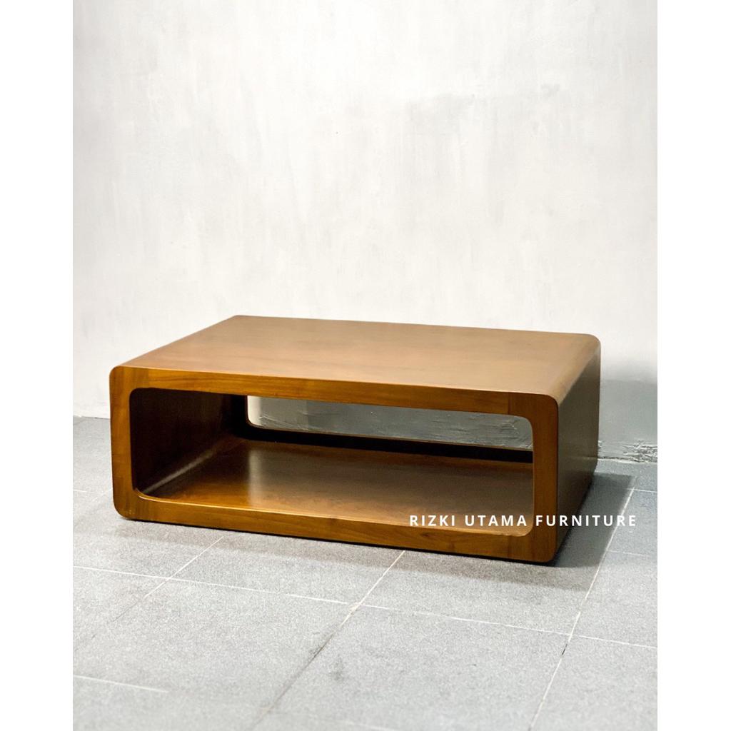 Meja Tamu Kayu Jati Persegi / Meja Ruang Tamu / Meja Kayu Jati Premium Kayu Jati Plihan / Meja Tamu 