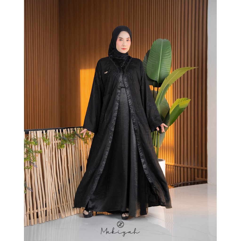 DRESS ZALIFA MAKIYAH SERIES GAMIS TERBARU READY STOK