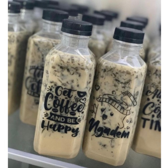 

Cappucino jelly cincau