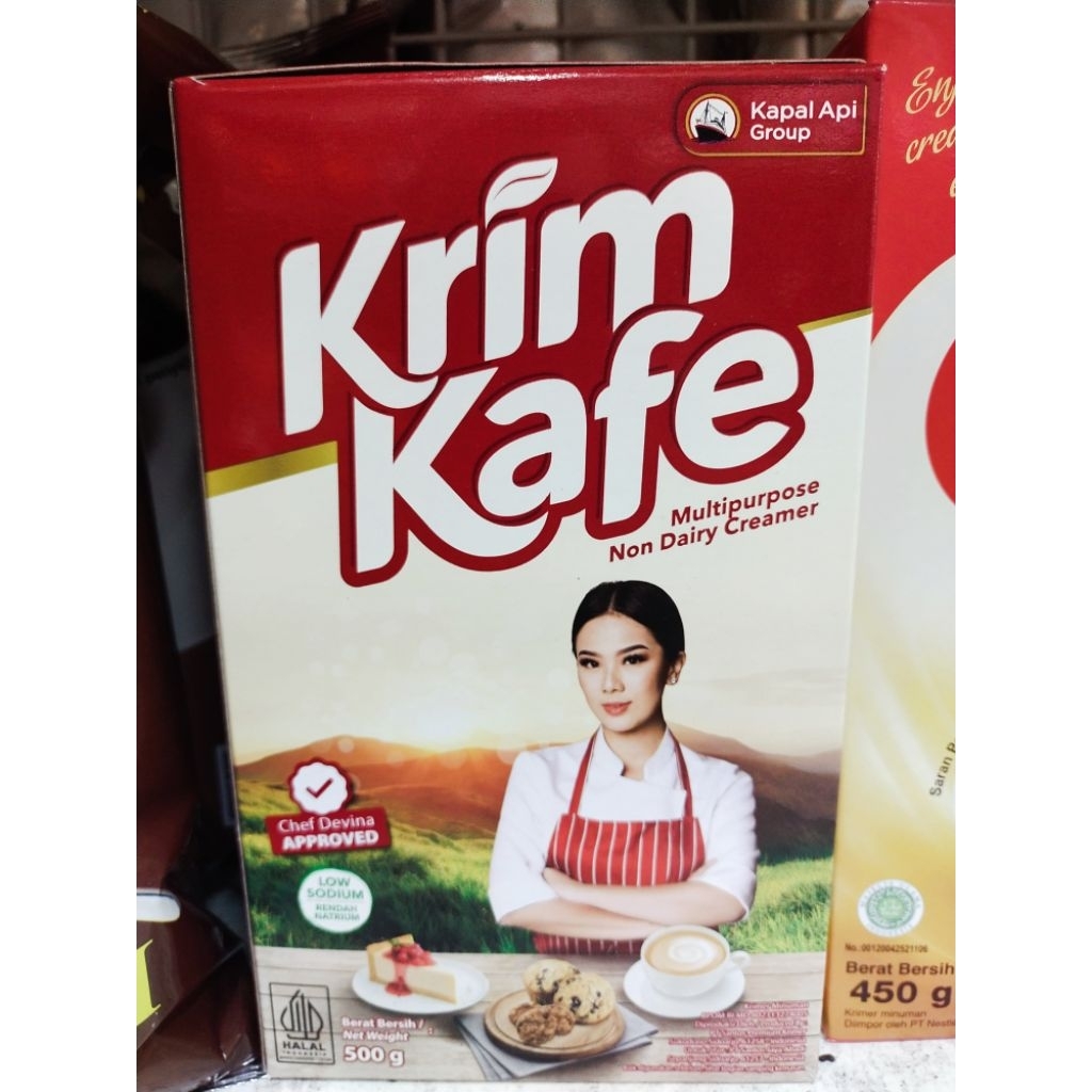 

500gr Krim Kafe multipurpose non dairy creamer krimer bubuk