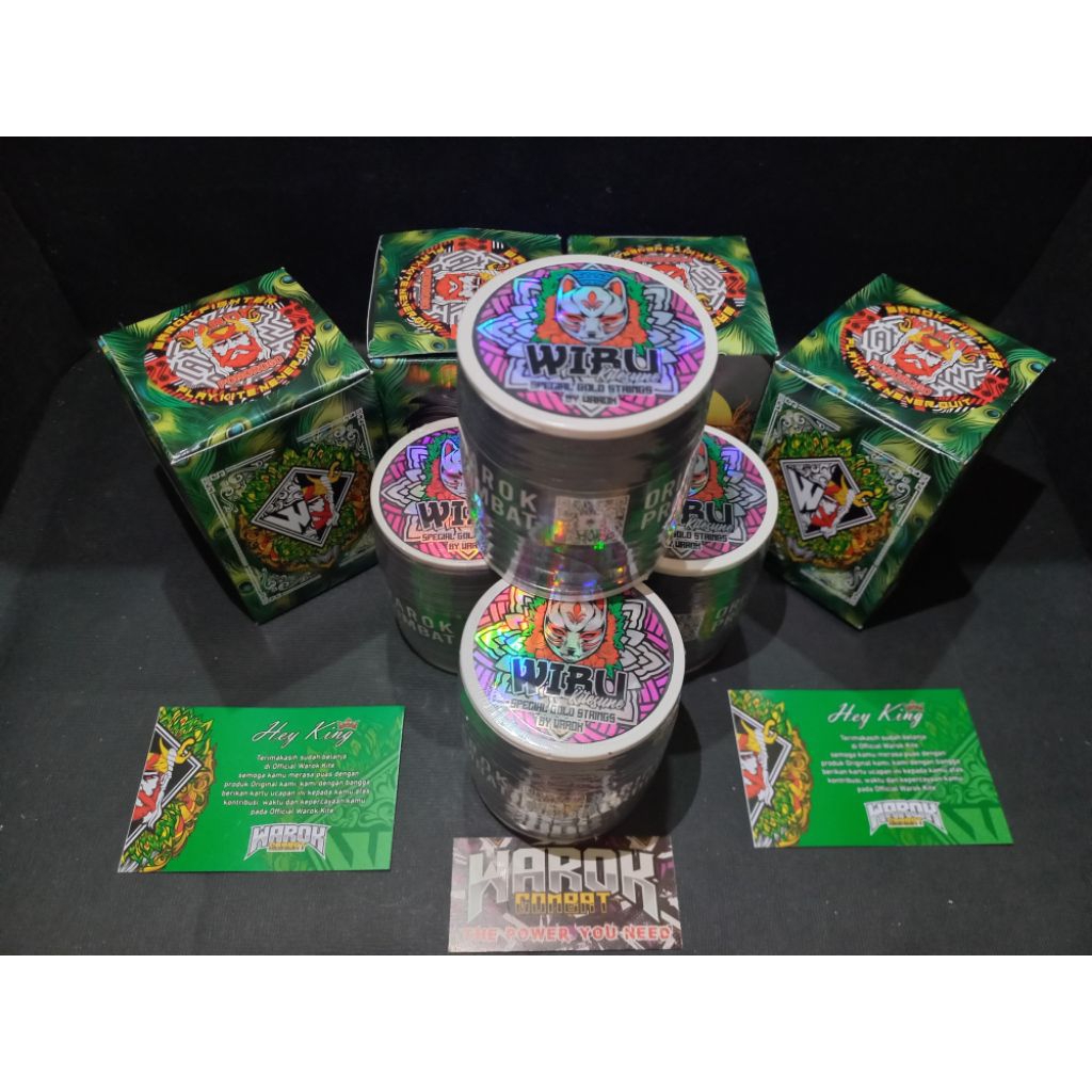 warok wibu,senar gelasan WAROK WIBU