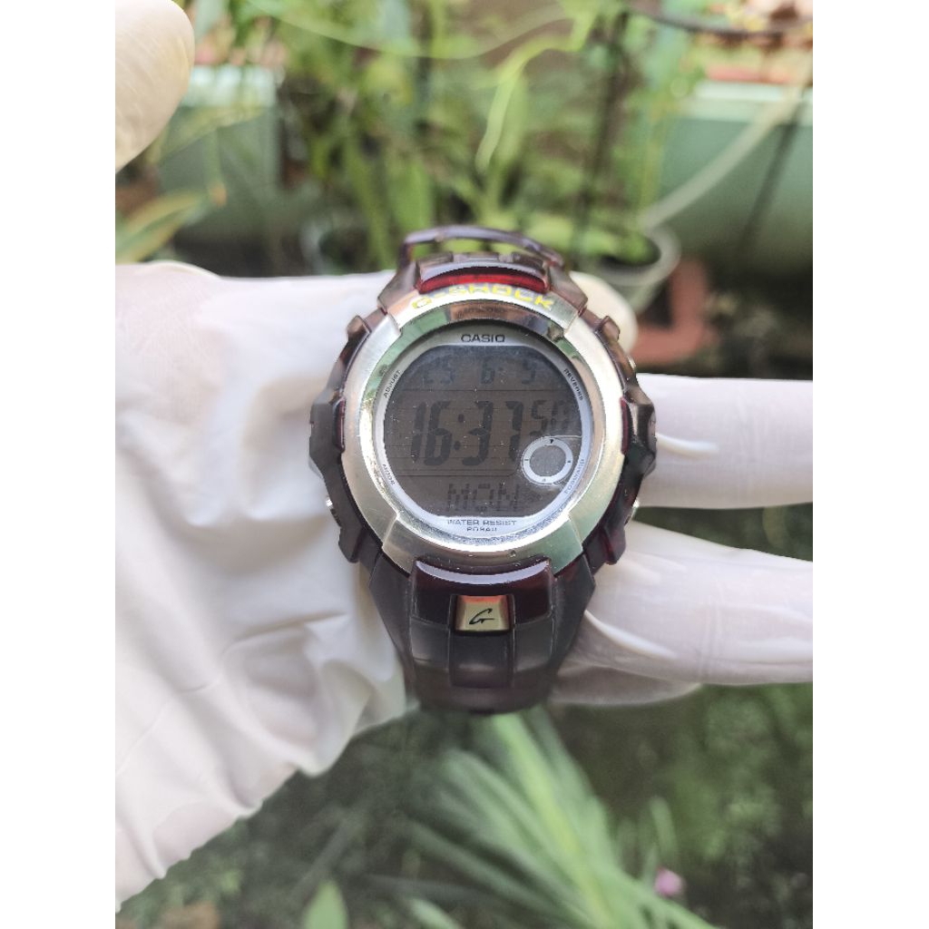 (Harga Net) Jam Tangan Casio G-Shock GL-160 G-Lide All Original BNB Jelly Transparan Bawaan Fungsi2 