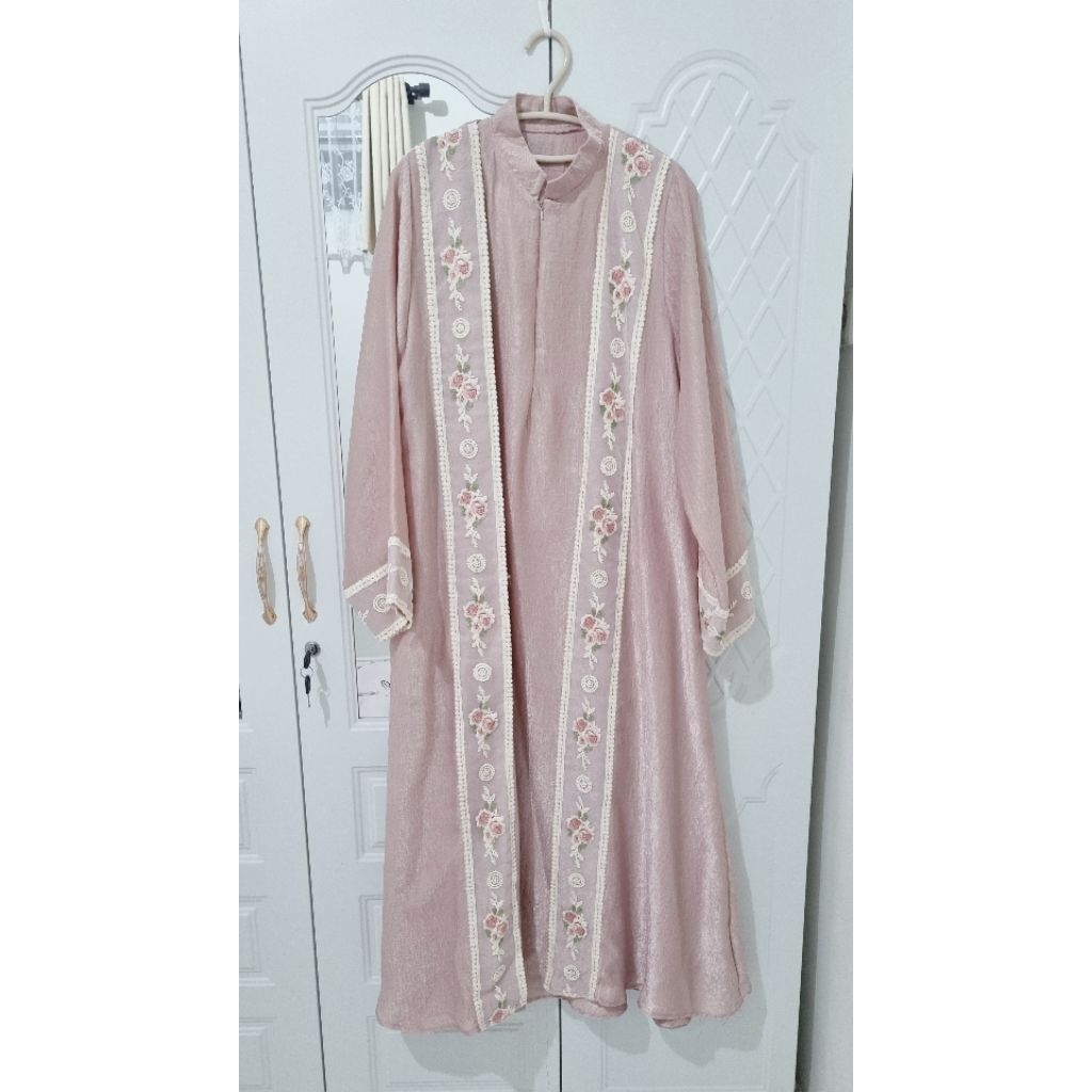 Abaya ZNBgallery nude pink