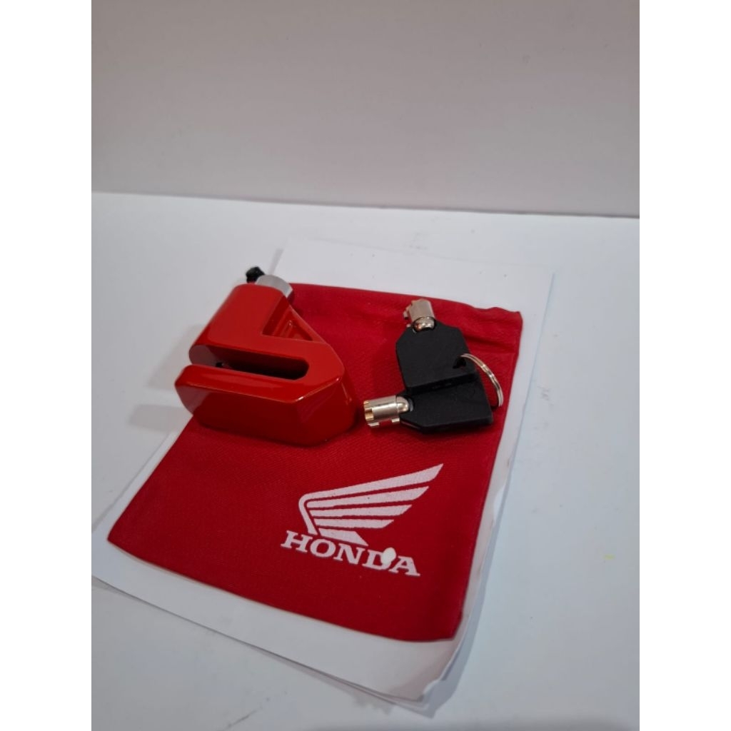 KUNCI PENGAMAN CAKRAM MOTOR GEMBOK CAKRAM HONDA