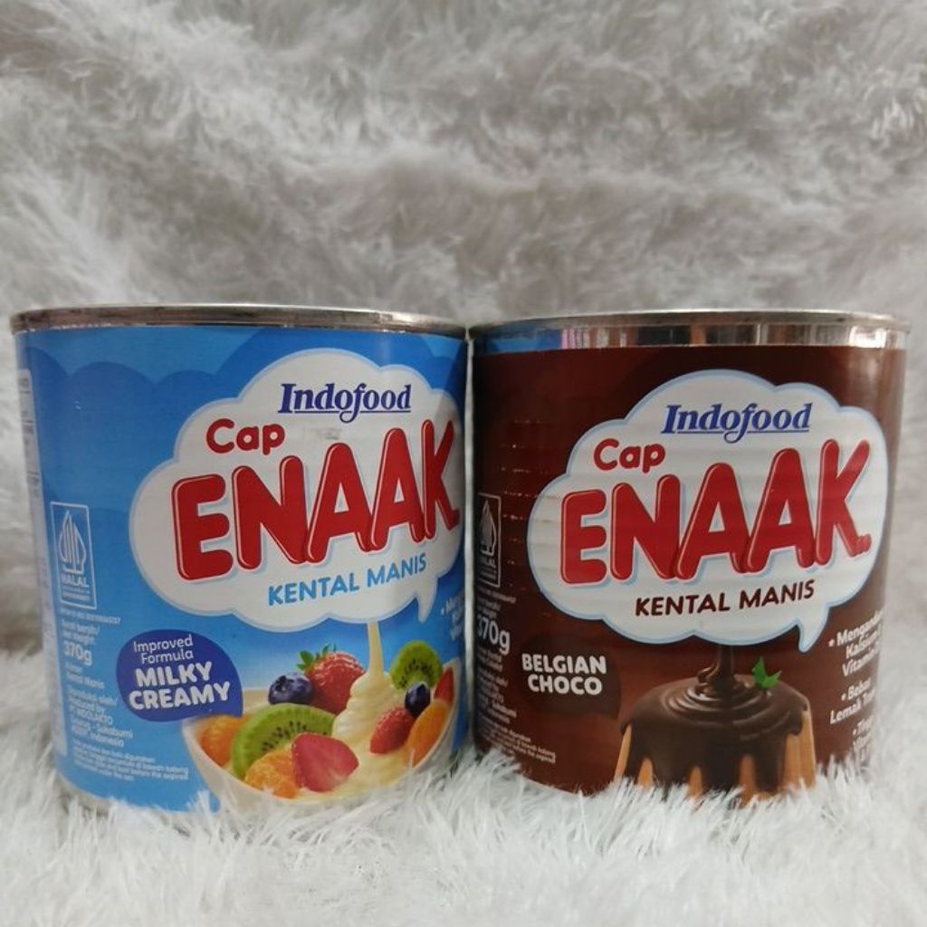 

Susu kental manis indofood cap Enak 370g