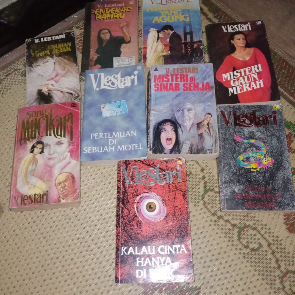 V. Lestari, 'Ratu'nya novel misteri Indonesia