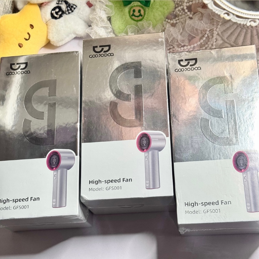 [FREE CASE] Kipas GOOJODOQ GFS001 Turbo Fan Portable High Speed Kipas Angin Mini NEW