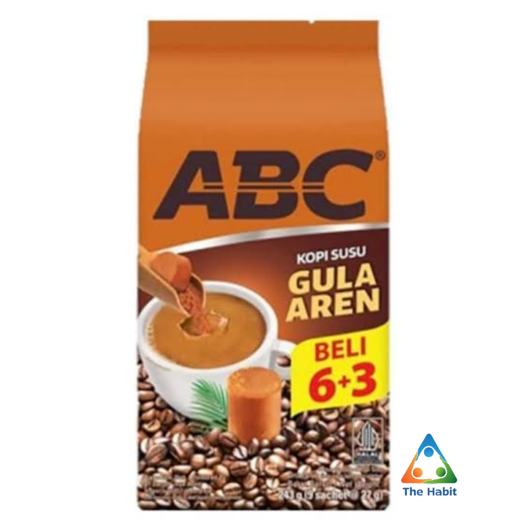 

(The Habit) ABC Kopi Susu Gula Aren 1 Pack (9 x 27 gr)