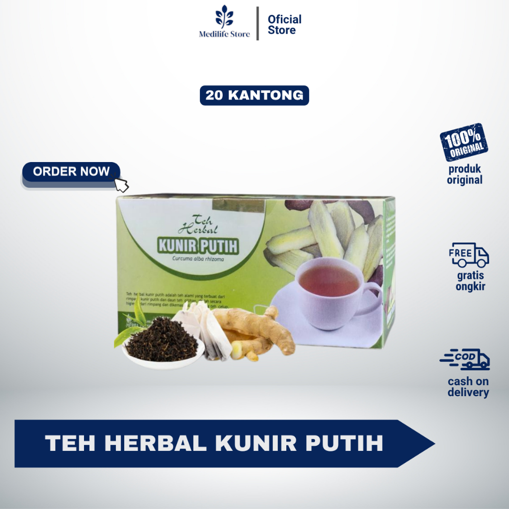 

Teh Kunir Putih Tazakka Herbal Celup 20 Kantong Alergi Pain Killer Ori Menjaga Kesehatan Pencernaan
