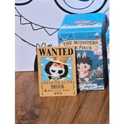 The Monster X One Piece Brook - POP MART - Labubu