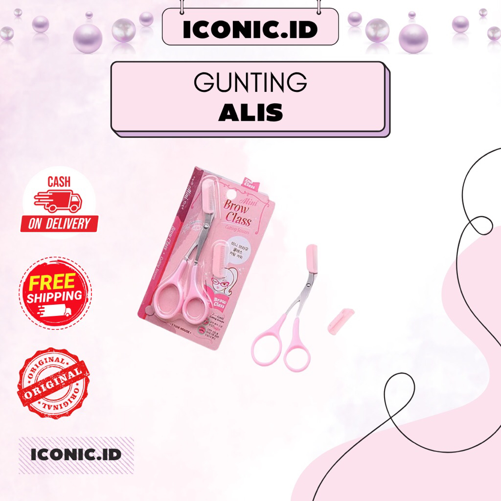 Iconic.id- Gunting Alis Bulu Mata / Gunting Alis / Gunting Bulu Mata / Gunting Alis Bulmat / Cukur A
