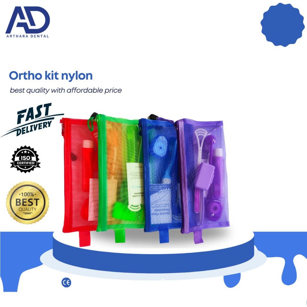Ortho kit nylon/ orto kit /ortho kit /sikat gigi ortho kit /dental ortho kit