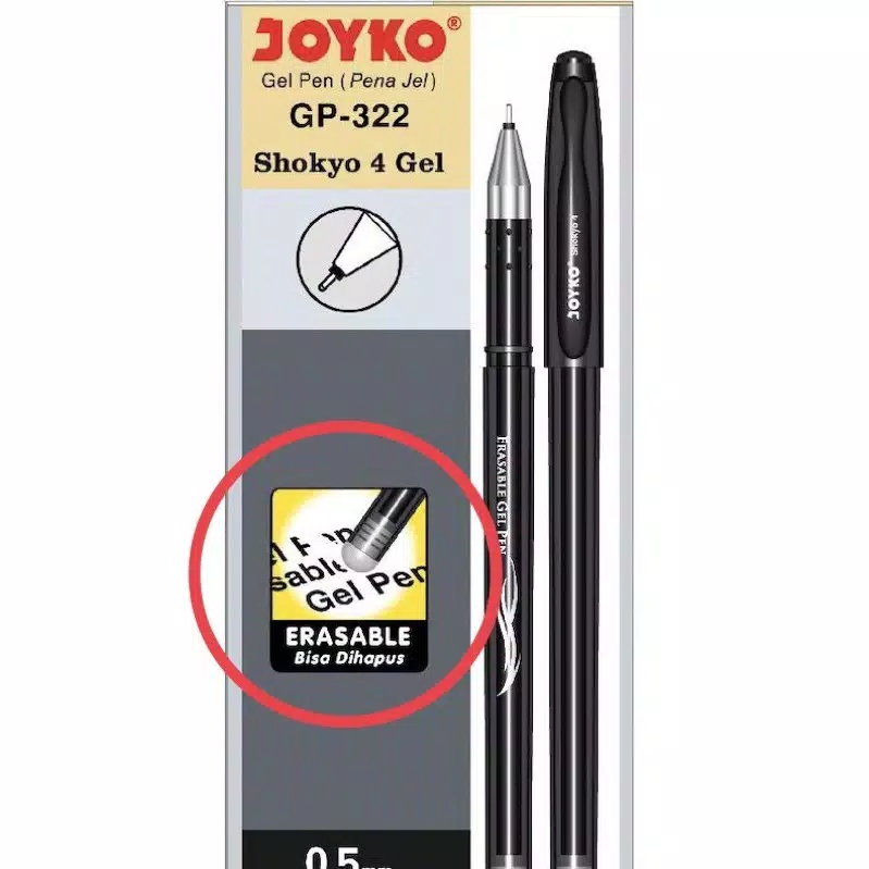 

Bolpoin Joyko GP-322 Shokyo 4 Gel Erasable