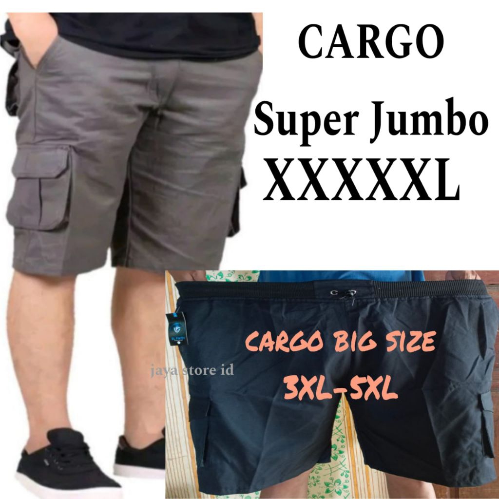PENDEK PRIA CARGO CELANA PENDEK PRIA CARGO SUPER JUMBO CELANA PENDEK PRIA JUMBO