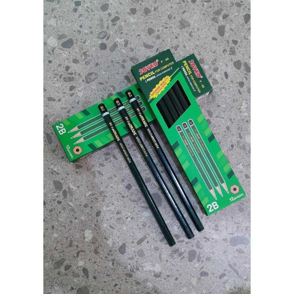 

Pensil 2B Joyko P 88 (isi 12pcs)