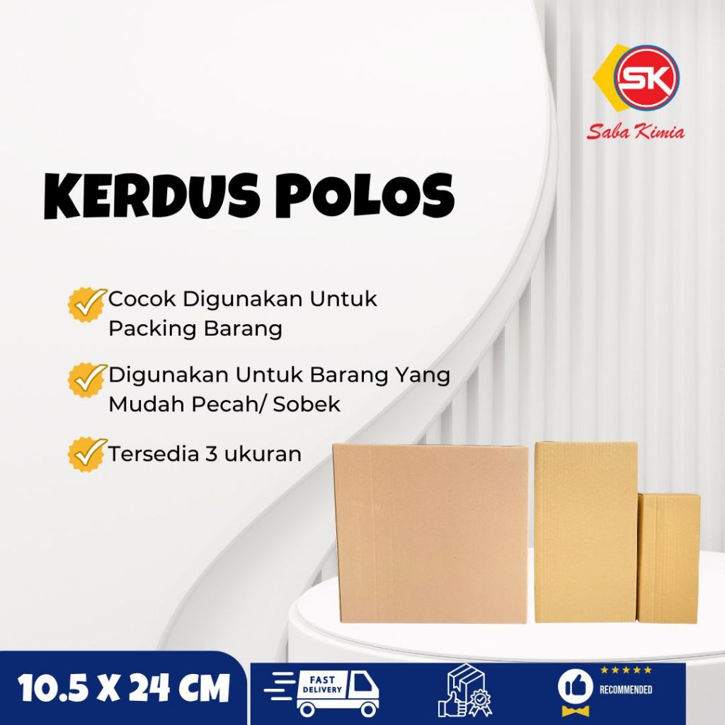 

Kardus Karton Box/ Packing Menyediakan 3 Ukuran