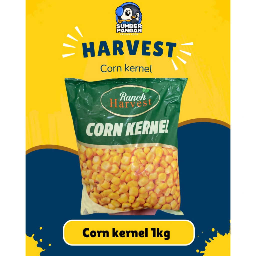 

Harvest Corn Kernel 1kg (jagung pipil)