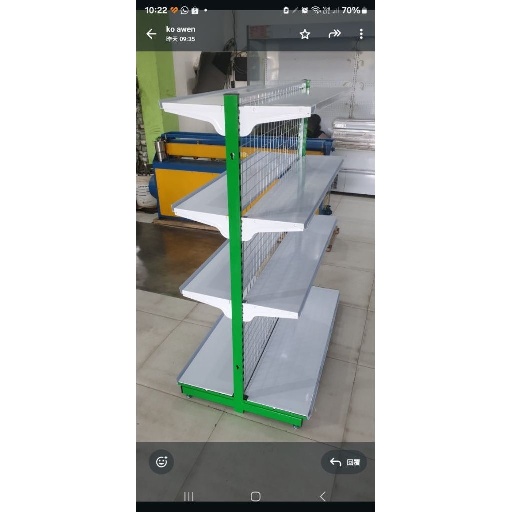 Gondola minimarket single dobule.