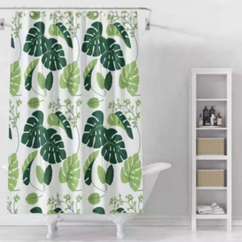 Tirai Kamar Mandi Gorden Shower Curtain Pembatas Ruang Dapur Tamu